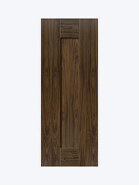 JBK Symmetry Axis Walnut Shaker Panel Door