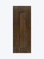 JBK Symmetry Axis Walnut Shaker Panel Door