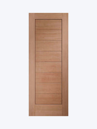 Modena Hardwood Door with Horizontal Lining