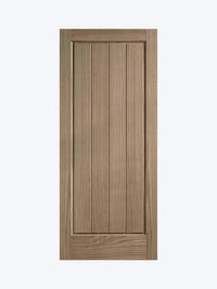 Epsom External Oak Veneered Door