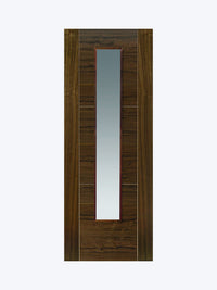 Brisa Mistral Flush Walnut Veneered Door