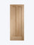 Thruslide Novara Oak 2 Panel Door