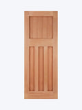 DX 30's Style Exterior Hardwood Door