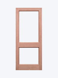 Mahogany 2XGG Exterior Door