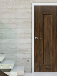 JBK Symmetry Axis Walnut Shaker Panel Door