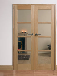 W4 Oslo Oak Room Divider