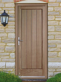 Epsom External Oak Veneered Door