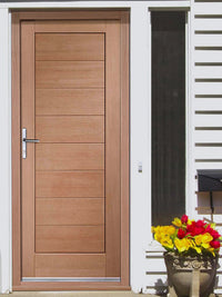 Modena Hardwood Door with Horizontal Lining