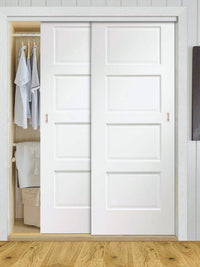 Thruslide Severo White 2 Door Wardrobe