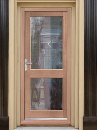 Mahogany 2XGG Exterior Door