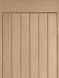 Thruslide Suffolk Oak 2 Door Wardrobe